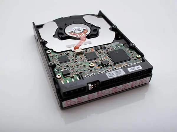 A hard drive